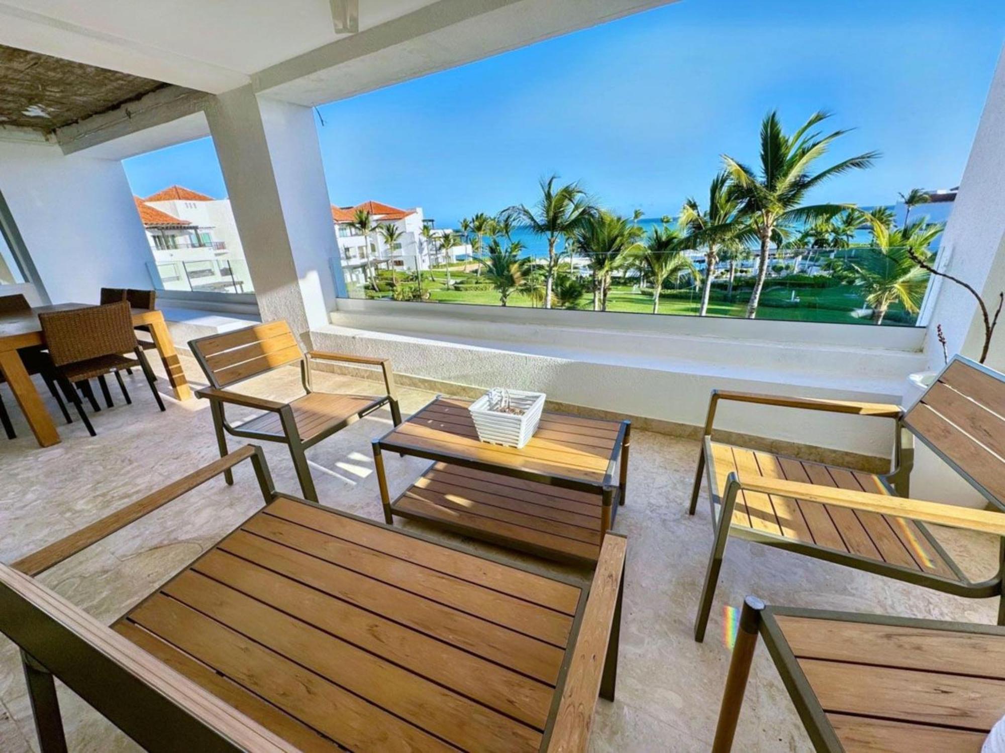 With 2br And Ocean View In Punta Palmera * Punta Cana