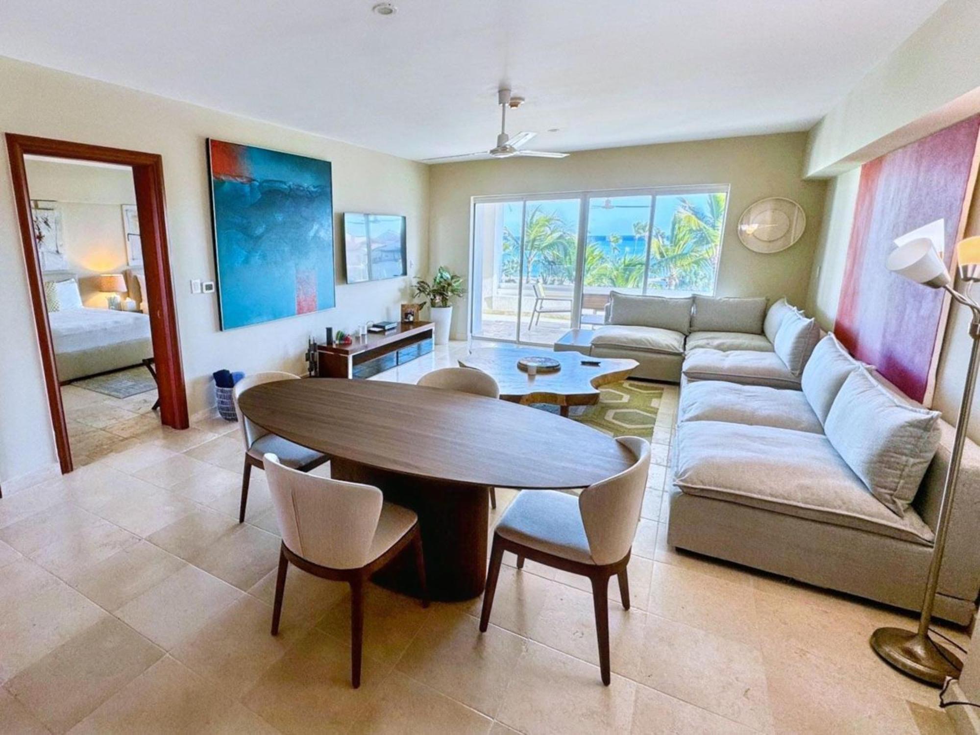 Apartment With 2br And Ocean View In Punta Palmera