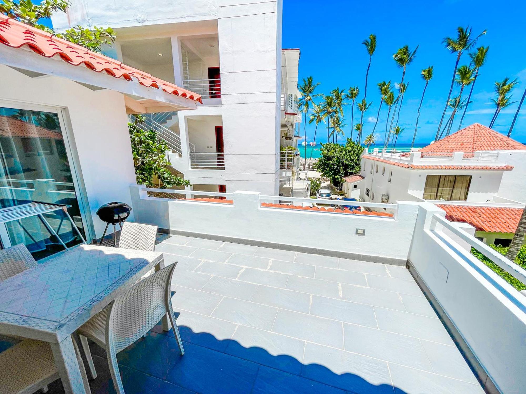 Oceanfront & Garden Vieww Wifi Bbq Parking Corales Club & 5* Punta Cana