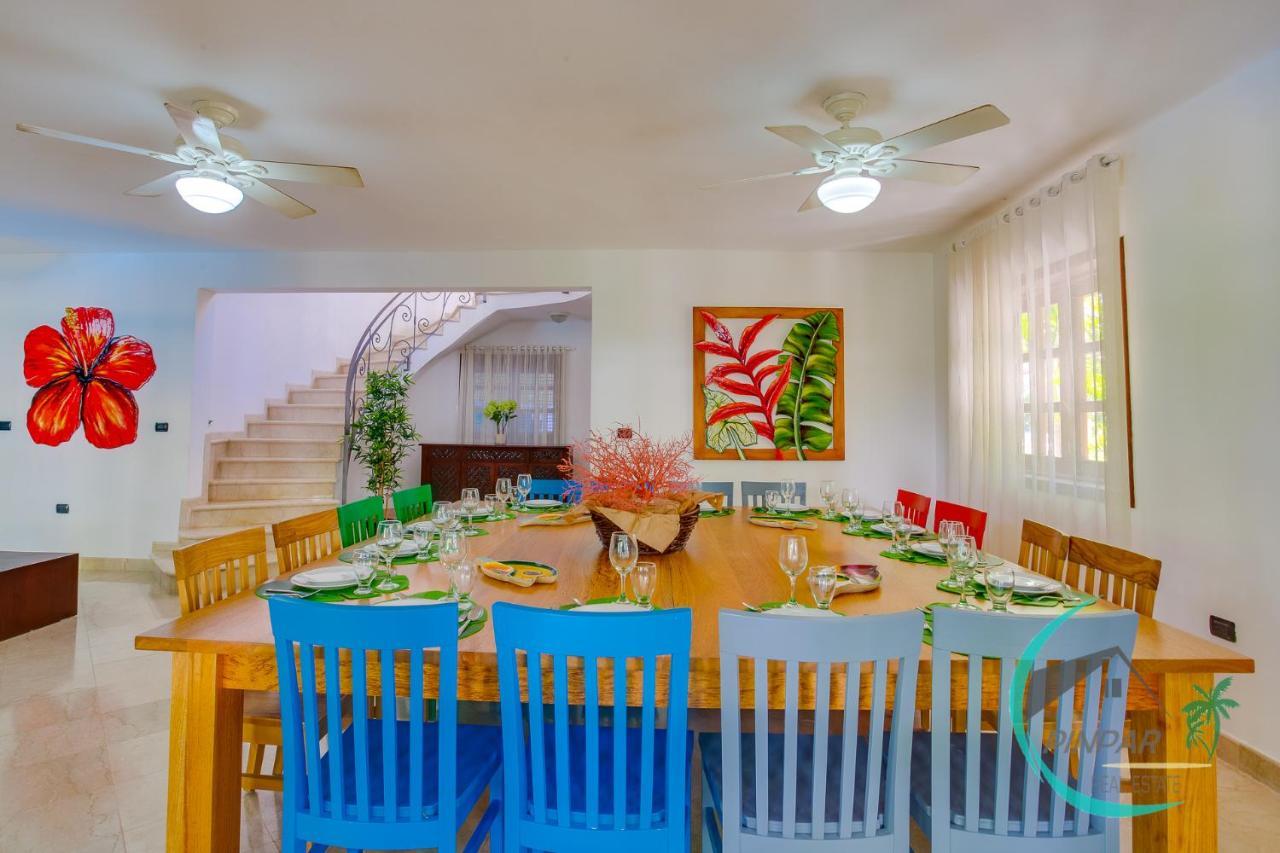 Close To The Beach! Lux Gemela, 6br, 9bt Villa Punta Cana