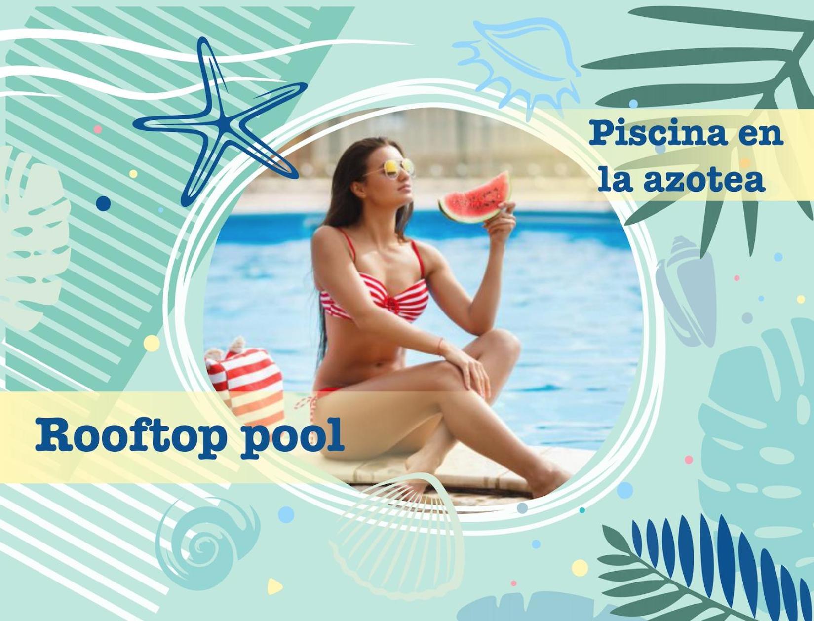 Hotel Tropical With Rooftop Pool And - Bavaro