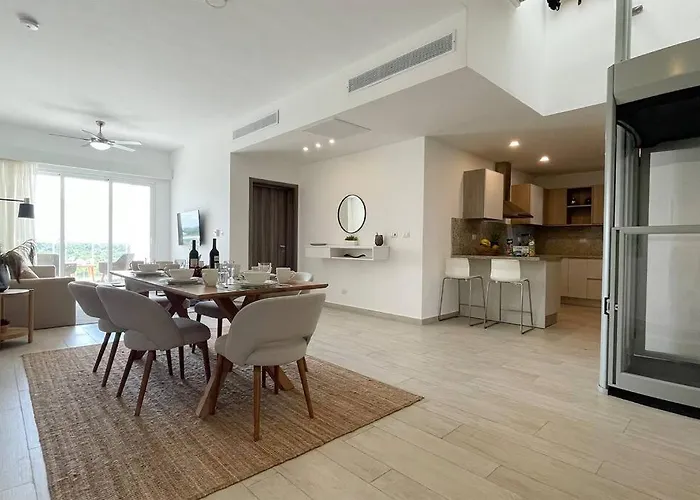 Beautiful Penthouse With Private Elevator In Hard Rock Golf